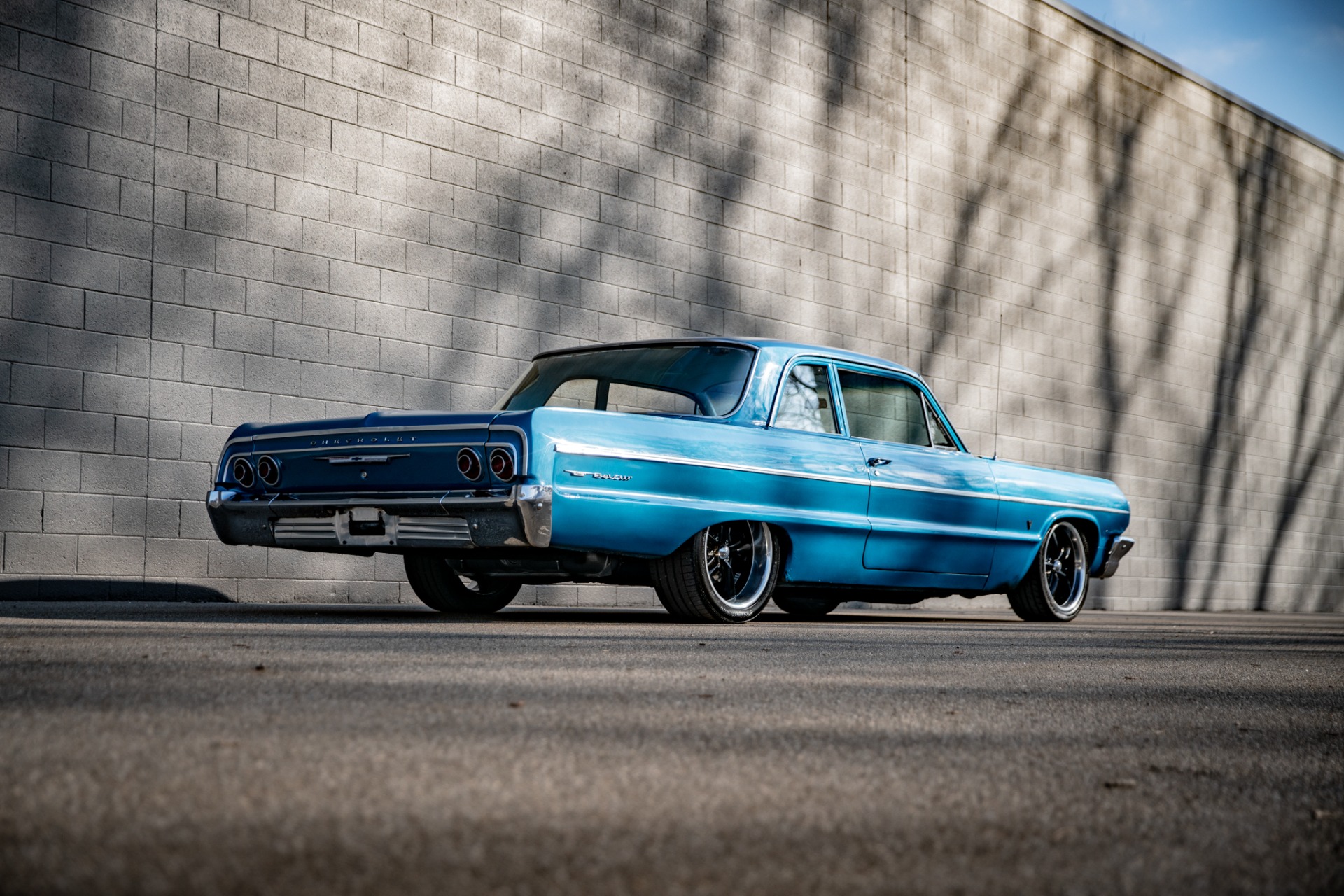 Chevrolet-Bel-air-1964-Blue-Blue-29