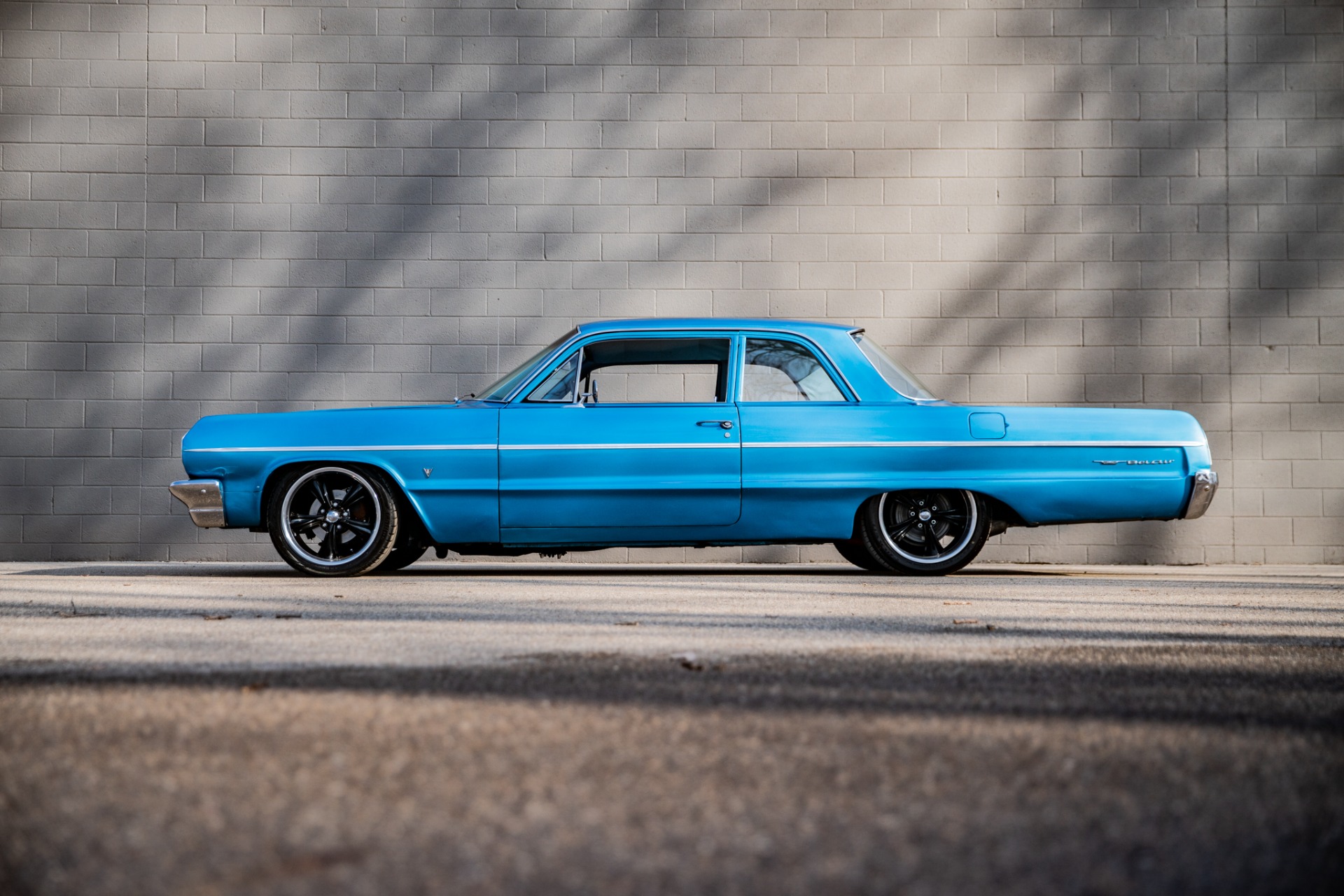 Chevrolet-Bel-air-1964-Blue-Blue-30