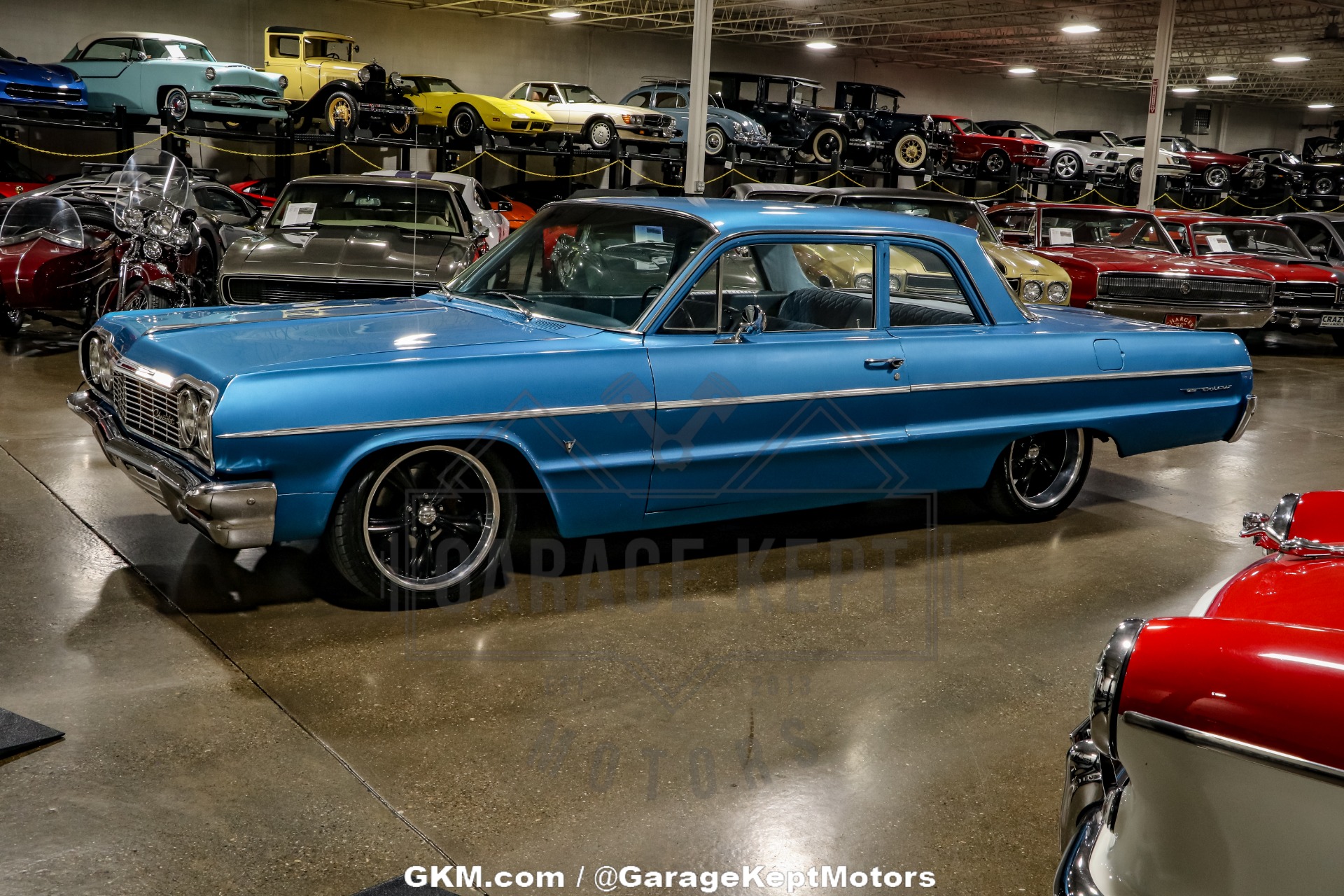 Chevrolet-Bel-air-1964-Blue-Blue-32