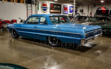 Chevrolet-Bel-air-1964-Blue-Blue-34