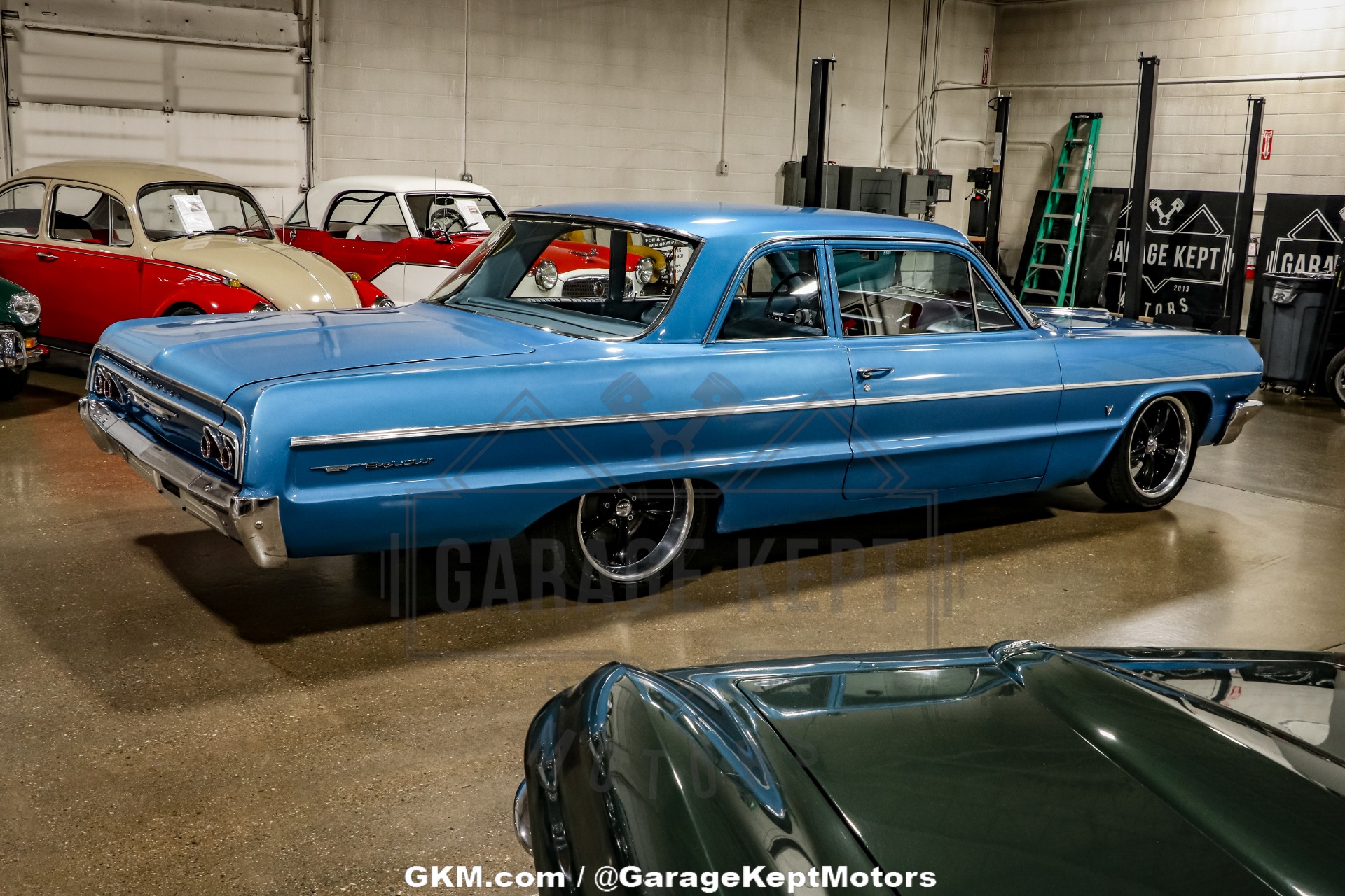 Chevrolet-Bel-air-1964-Blue-Blue-37