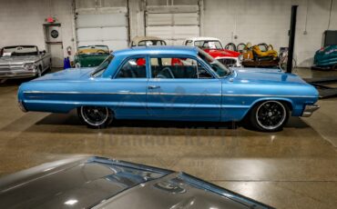 Chevrolet-Bel-air-1964-Blue-Blue-38