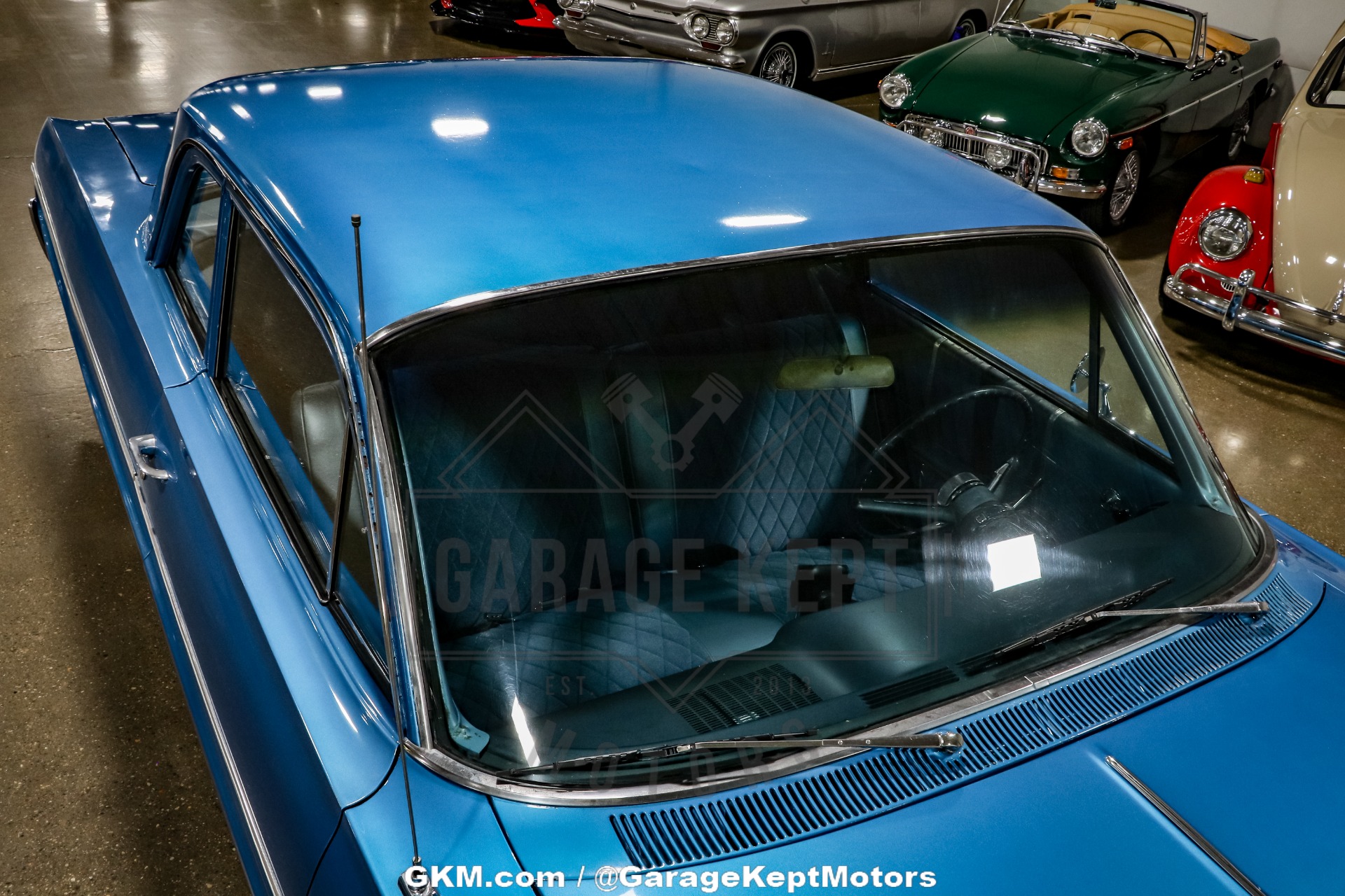 Chevrolet-Bel-air-1964-Blue-Blue-42