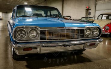 Chevrolet-Bel-air-1964-Blue-Blue-44