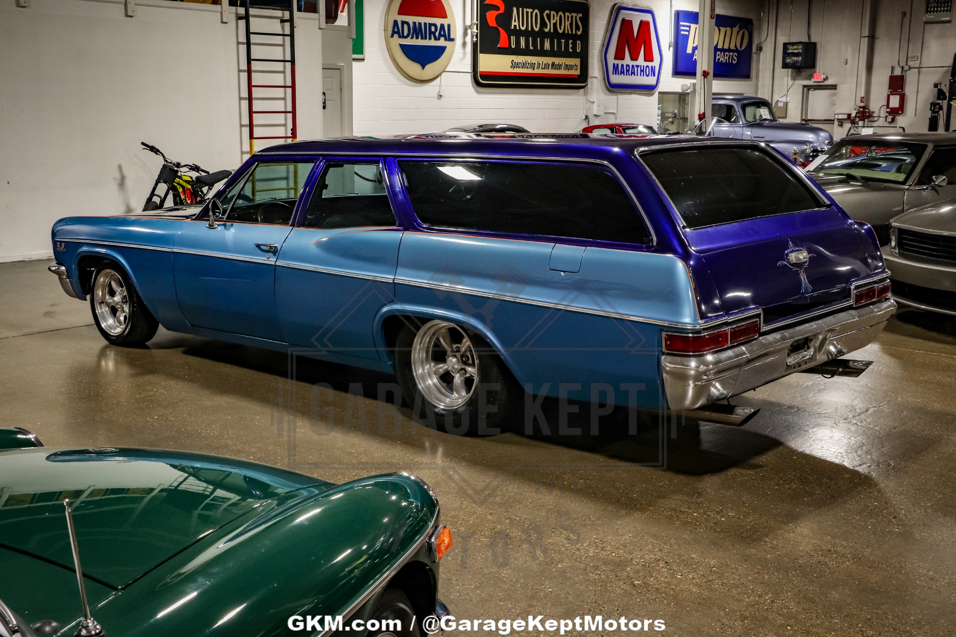 Chevrolet-Bel-air-1966-Blue-Blue-11