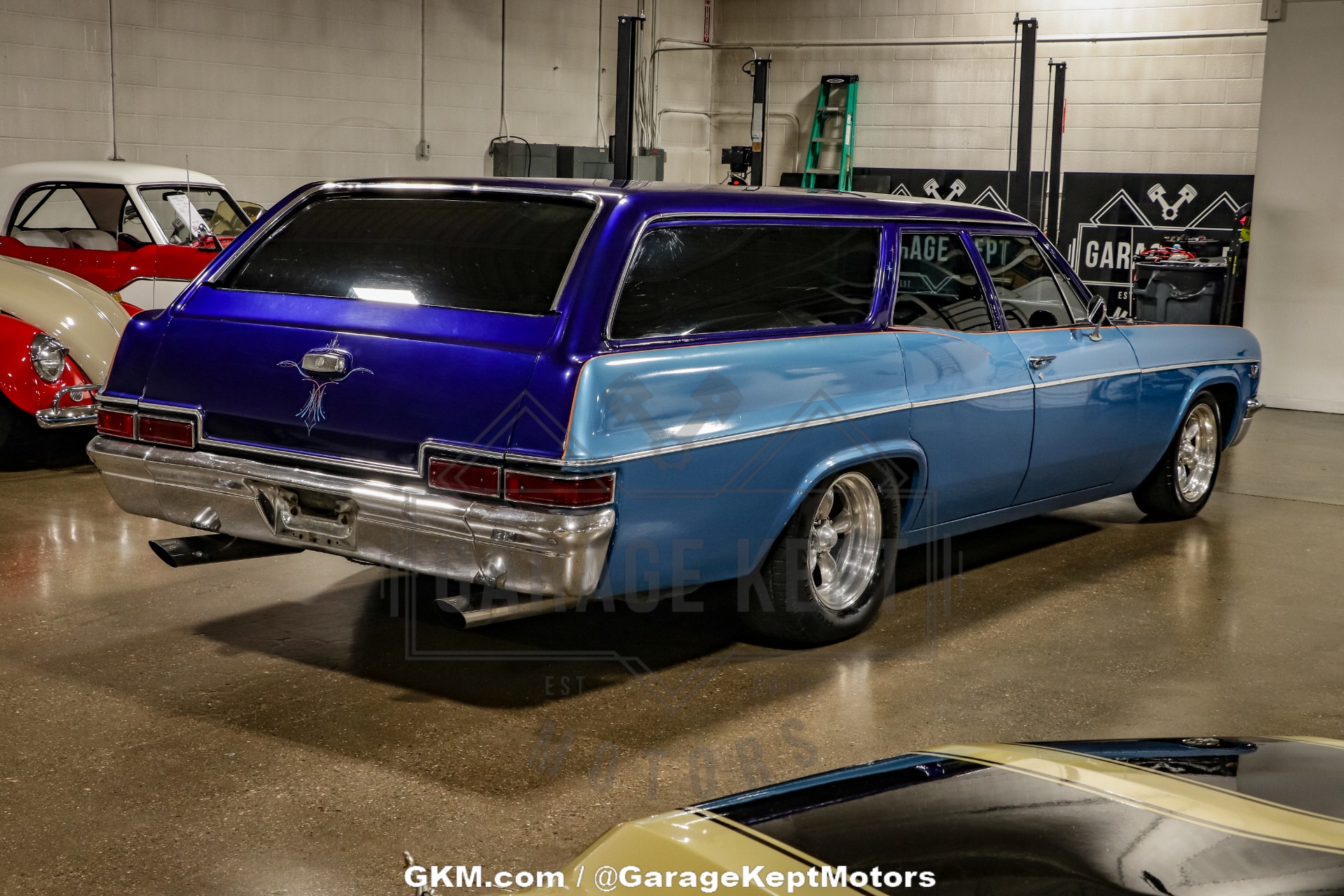 Chevrolet-Bel-air-1966-Blue-Blue-13