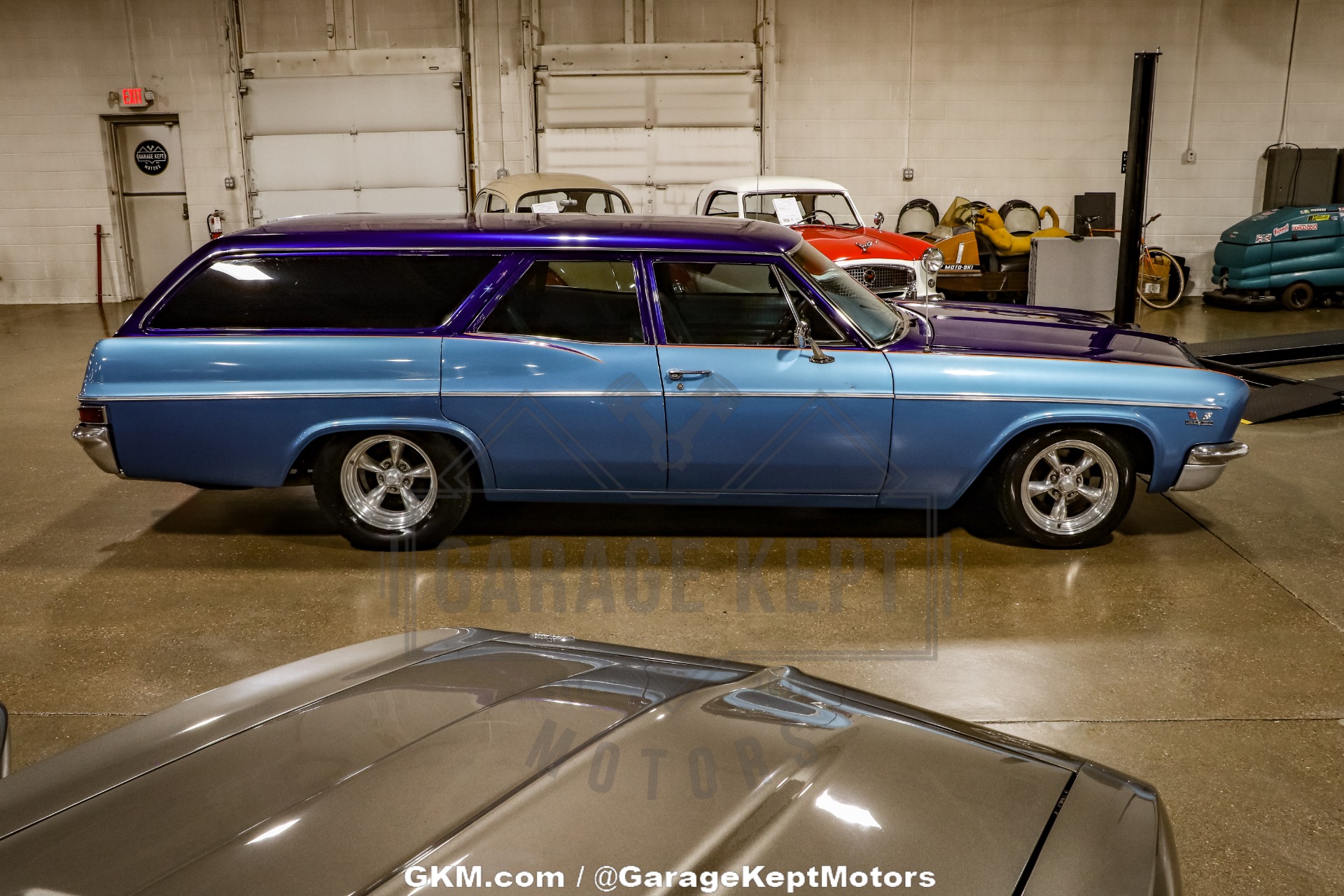 Chevrolet-Bel-air-1966-Blue-Blue-15