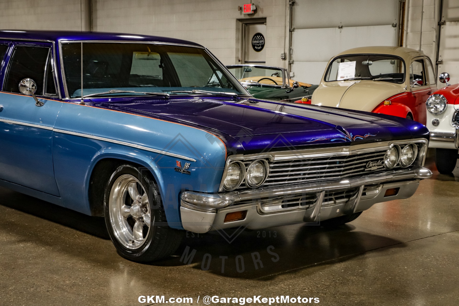 Chevrolet-Bel-air-1966-Blue-Blue-18