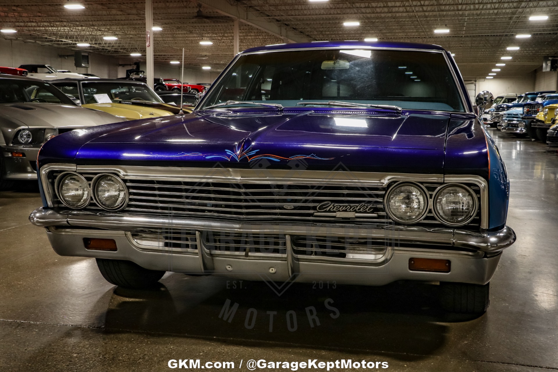 Chevrolet-Bel-air-1966-Blue-Blue-23