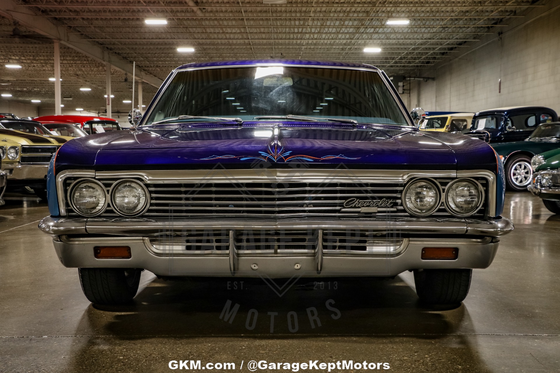 Chevrolet-Bel-air-1966-Blue-Blue-24