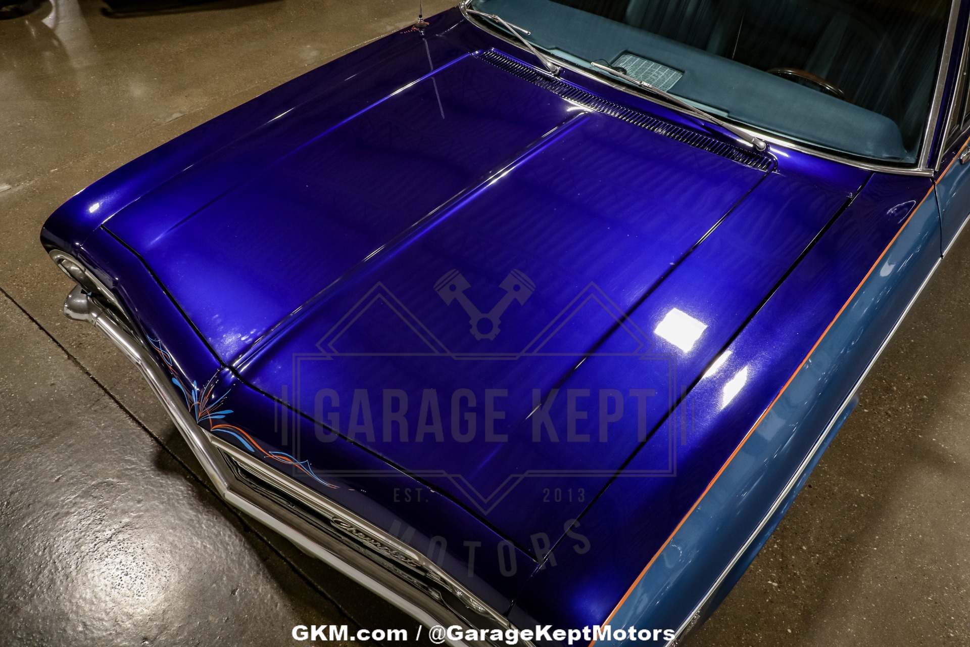 Chevrolet-Bel-air-1966-Blue-Blue-28