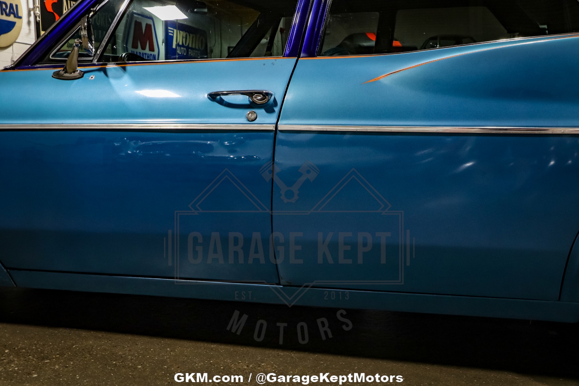 Chevrolet-Bel-air-1966-Blue-Blue-29