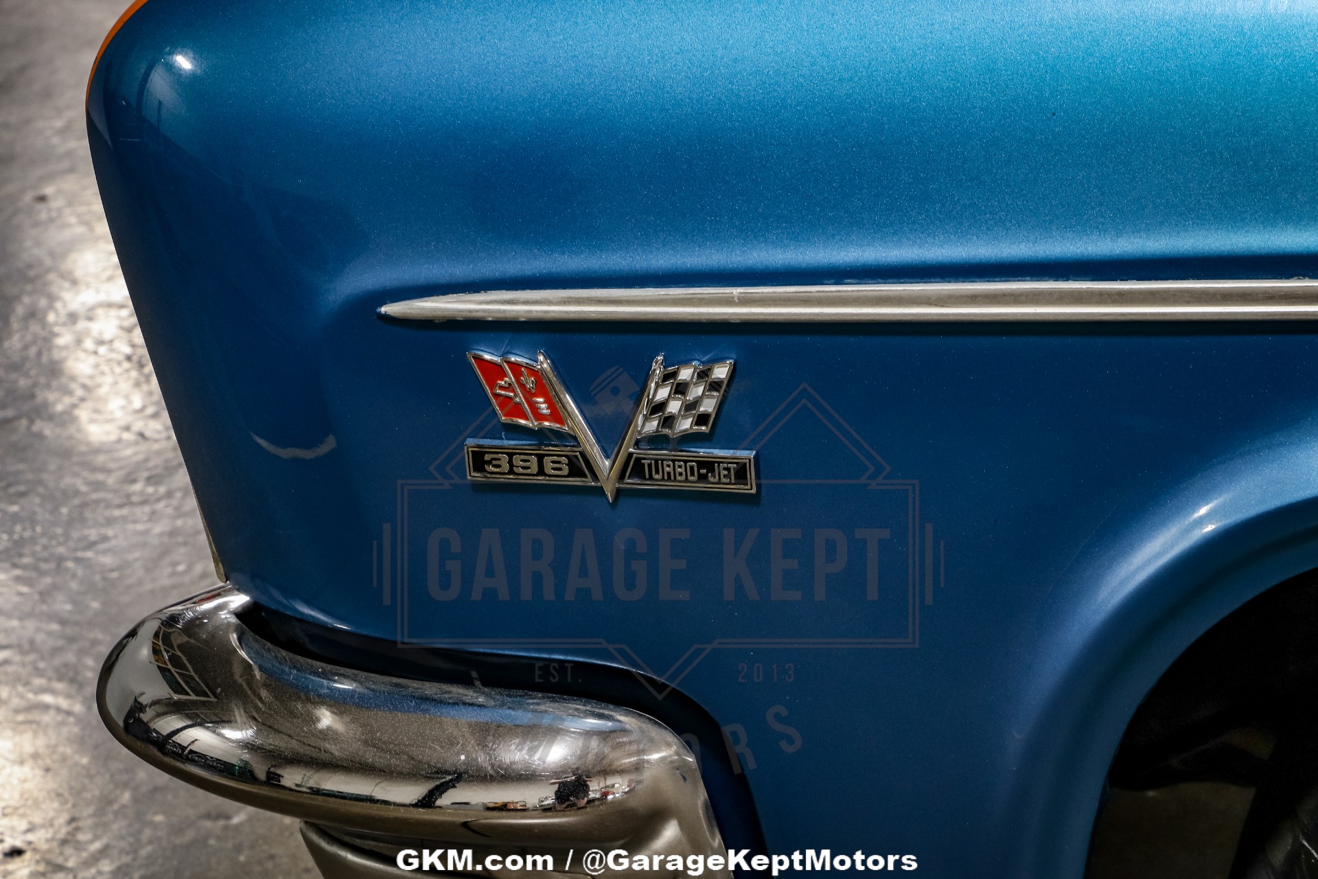 Chevrolet-Bel-air-1966-Blue-Blue-33