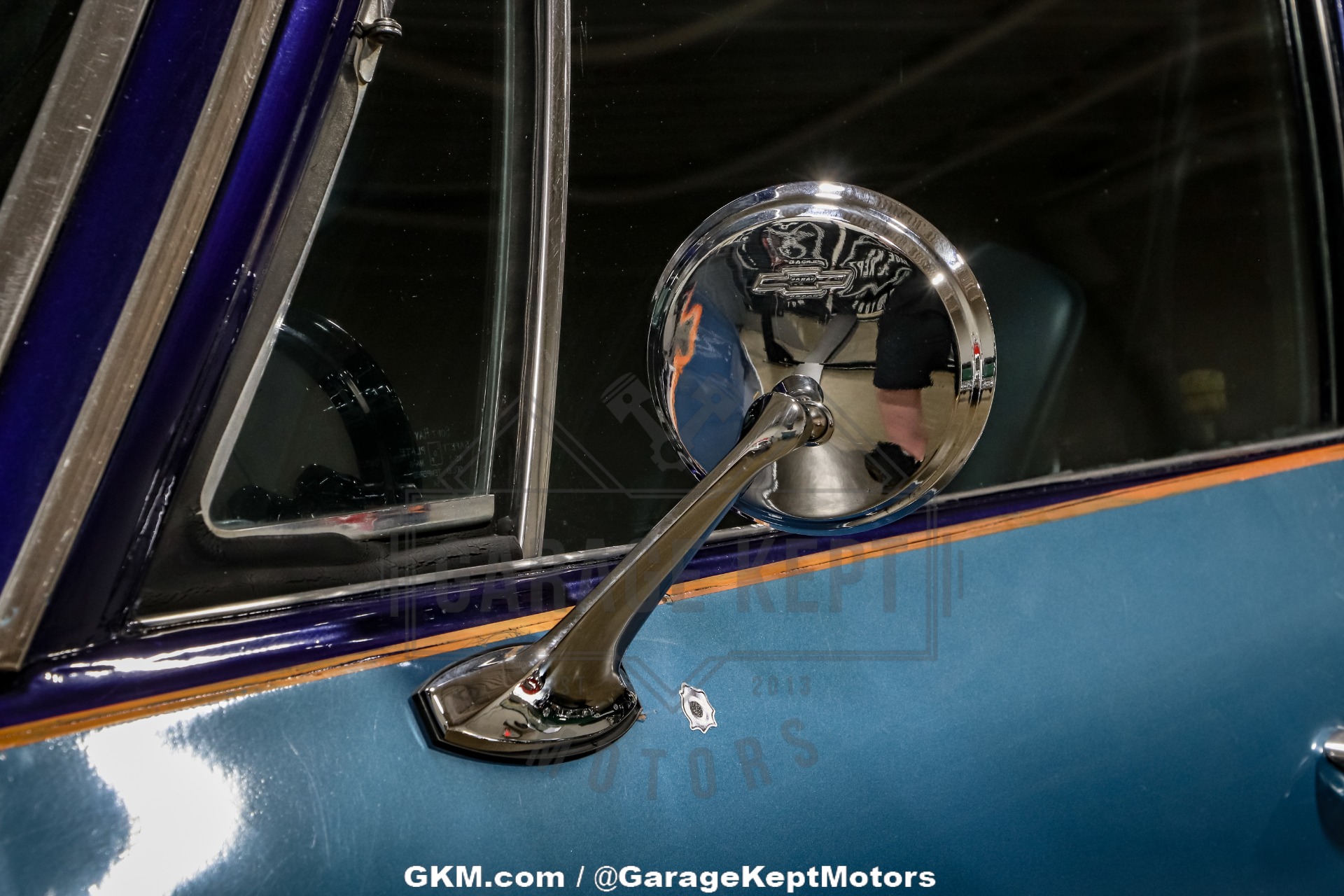 Chevrolet-Bel-air-1966-Blue-Blue-34