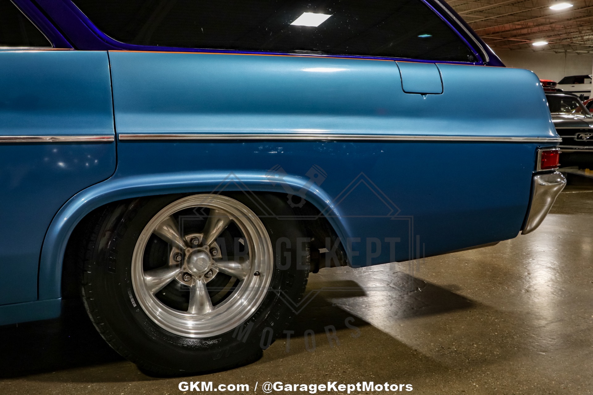 Chevrolet-Bel-air-1966-Blue-Blue-38