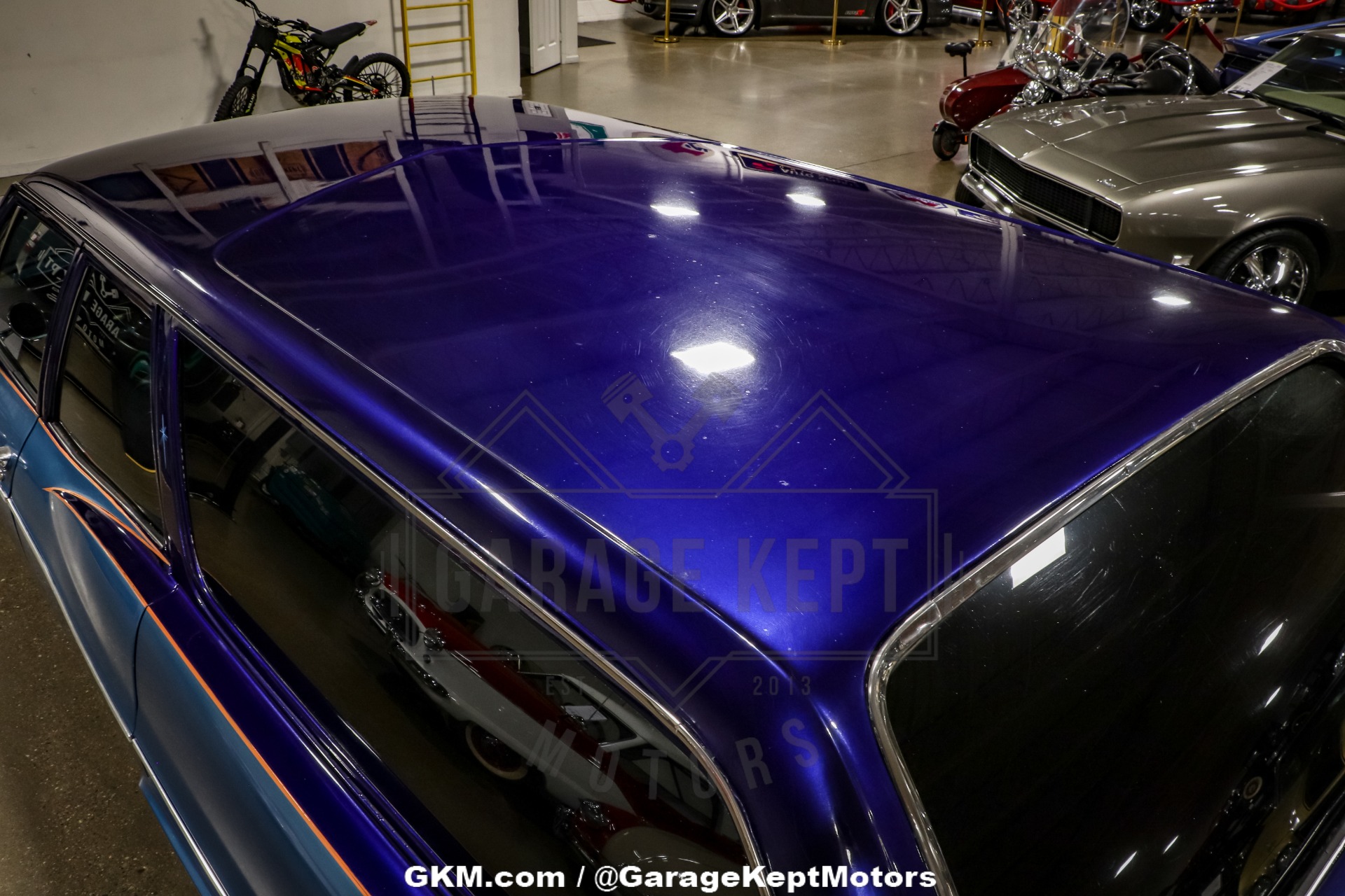 Chevrolet-Bel-air-1966-Blue-Blue-41