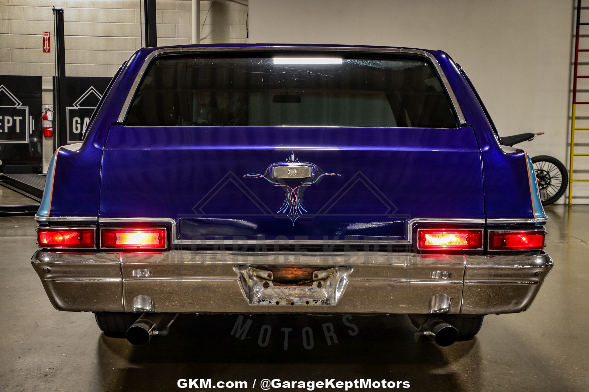 Chevrolet-Bel-air-1966-Blue-Blue-46