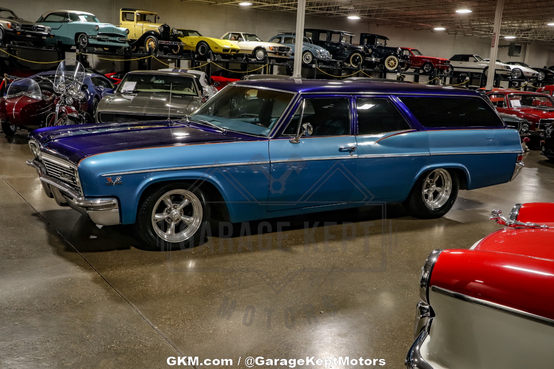 Chevrolet-Bel-air-1966-Blue-Blue-9