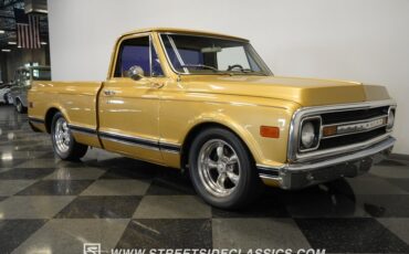 Chevrolet-C10-1970-Medium-Gold-Metallic-Gray-17