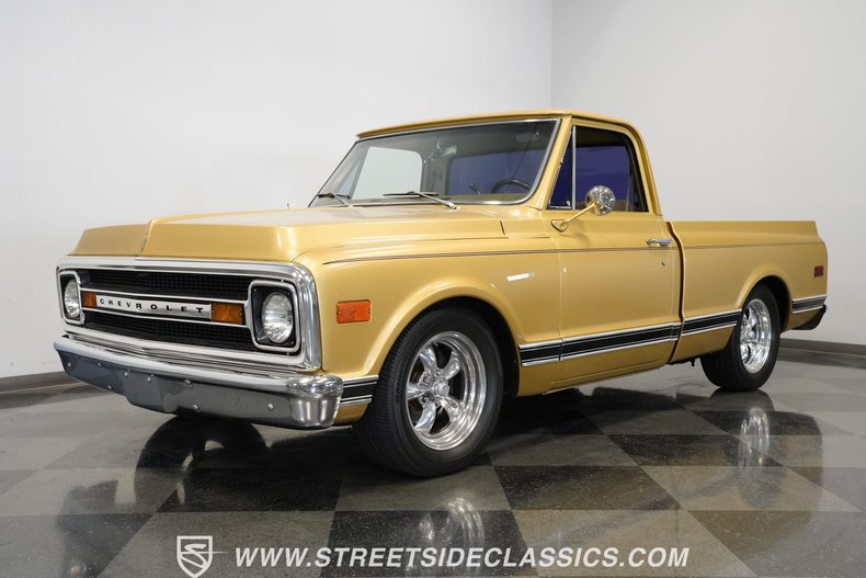 Chevrolet-C10-1970-Medium-Gold-Metallic-Gray-5