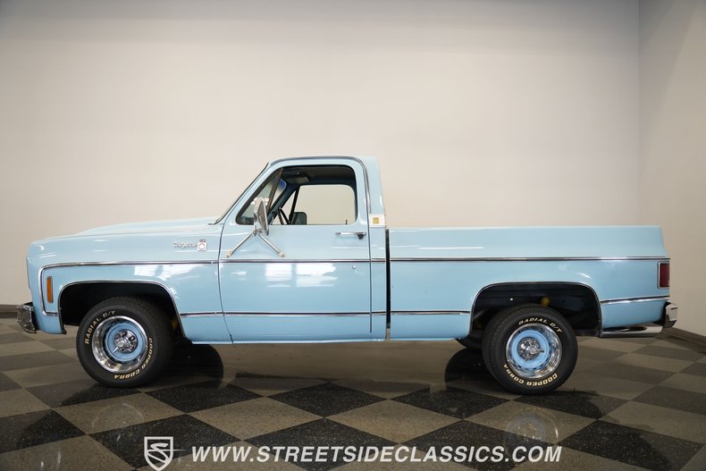 Chevrolet-C10-1974-Skyline-Blue-Blue