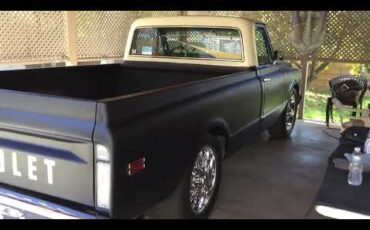 Chevrolet-C20-1972-Matte-Black-Black-1