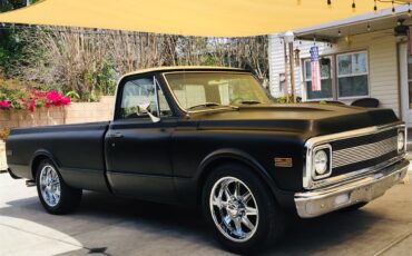 Chevrolet-C20-1972-Matte-Black-Black-10