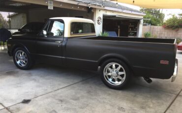 Chevrolet-C20-1972-Matte-Black-Black-11