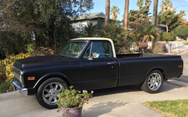 Chevrolet-C20-1972-Matte-Black-Black-13