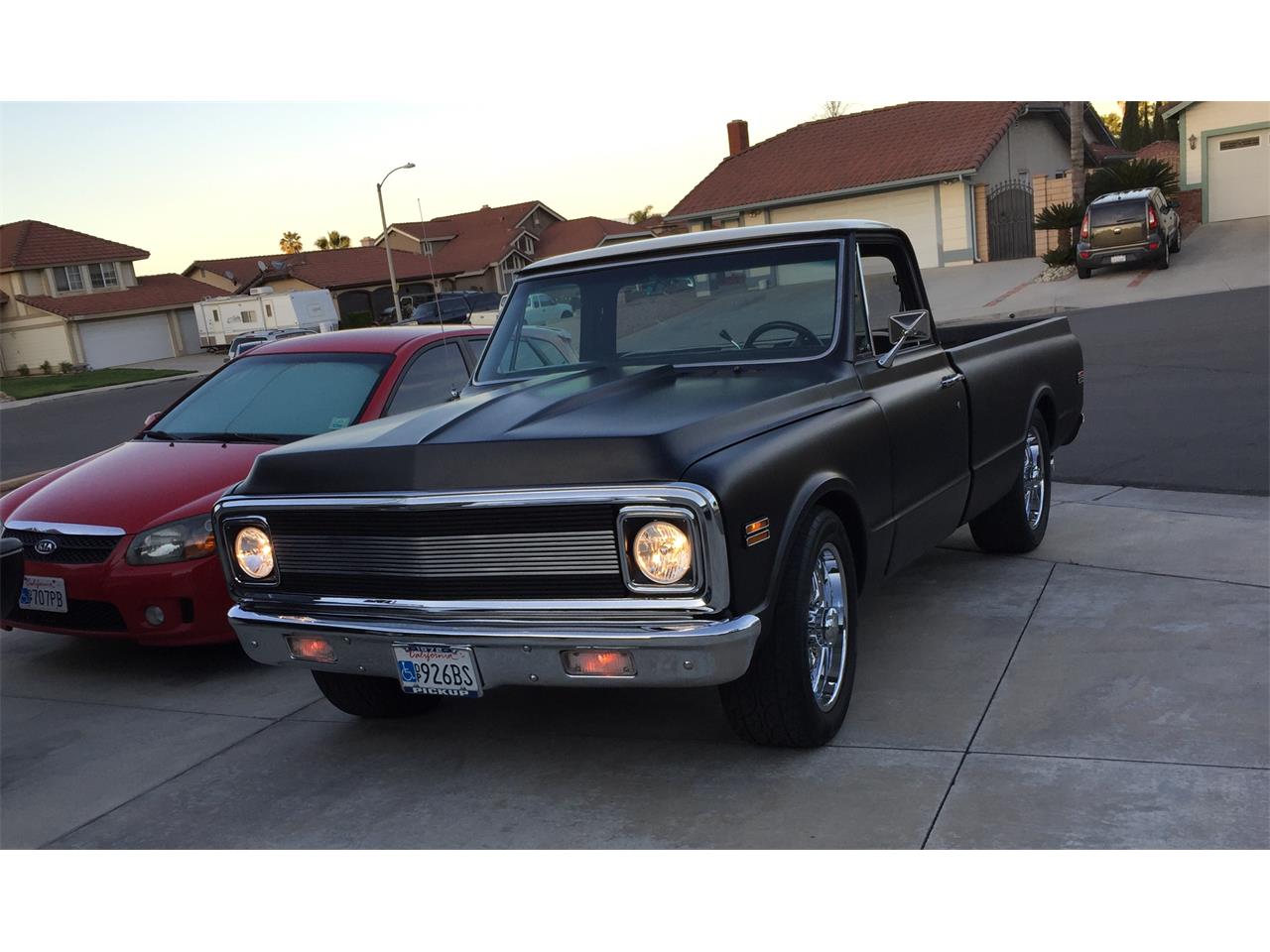 Chevrolet-C20-1972-Matte-Black-Black-14