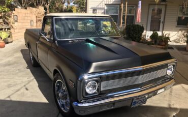 Chevrolet-C20-1972-Matte-Black-Black-26