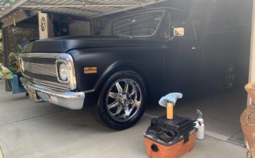Chevrolet-C20-1972-Matte-Black-Black-31