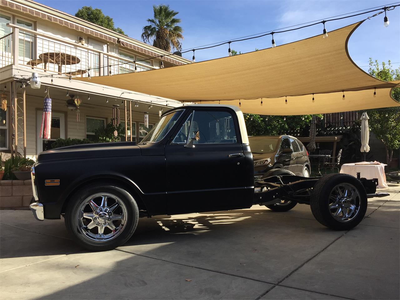 Chevrolet-C20-1972-Matte-Black-Black-4