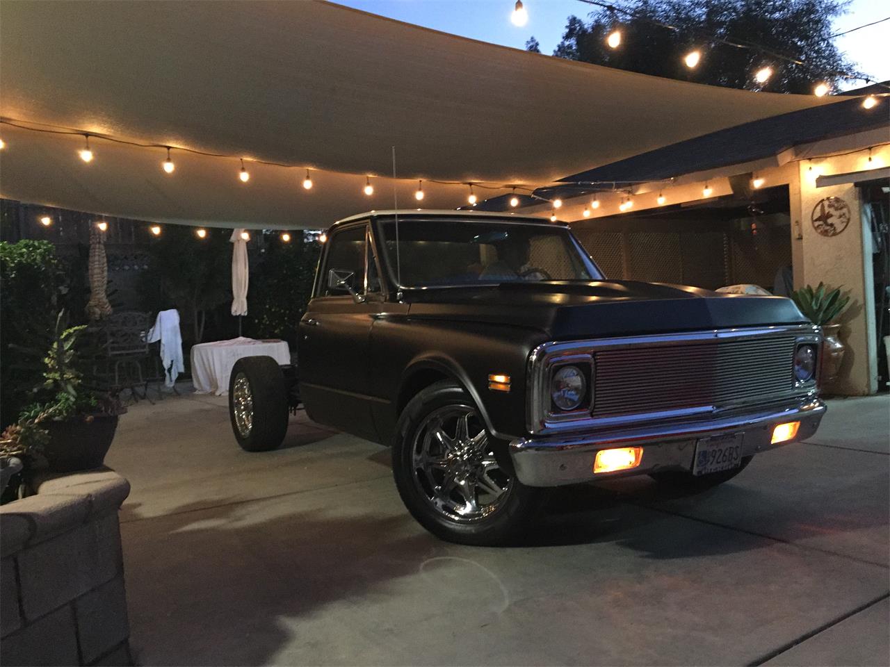 Chevrolet-C20-1972-Matte-Black-Black-5