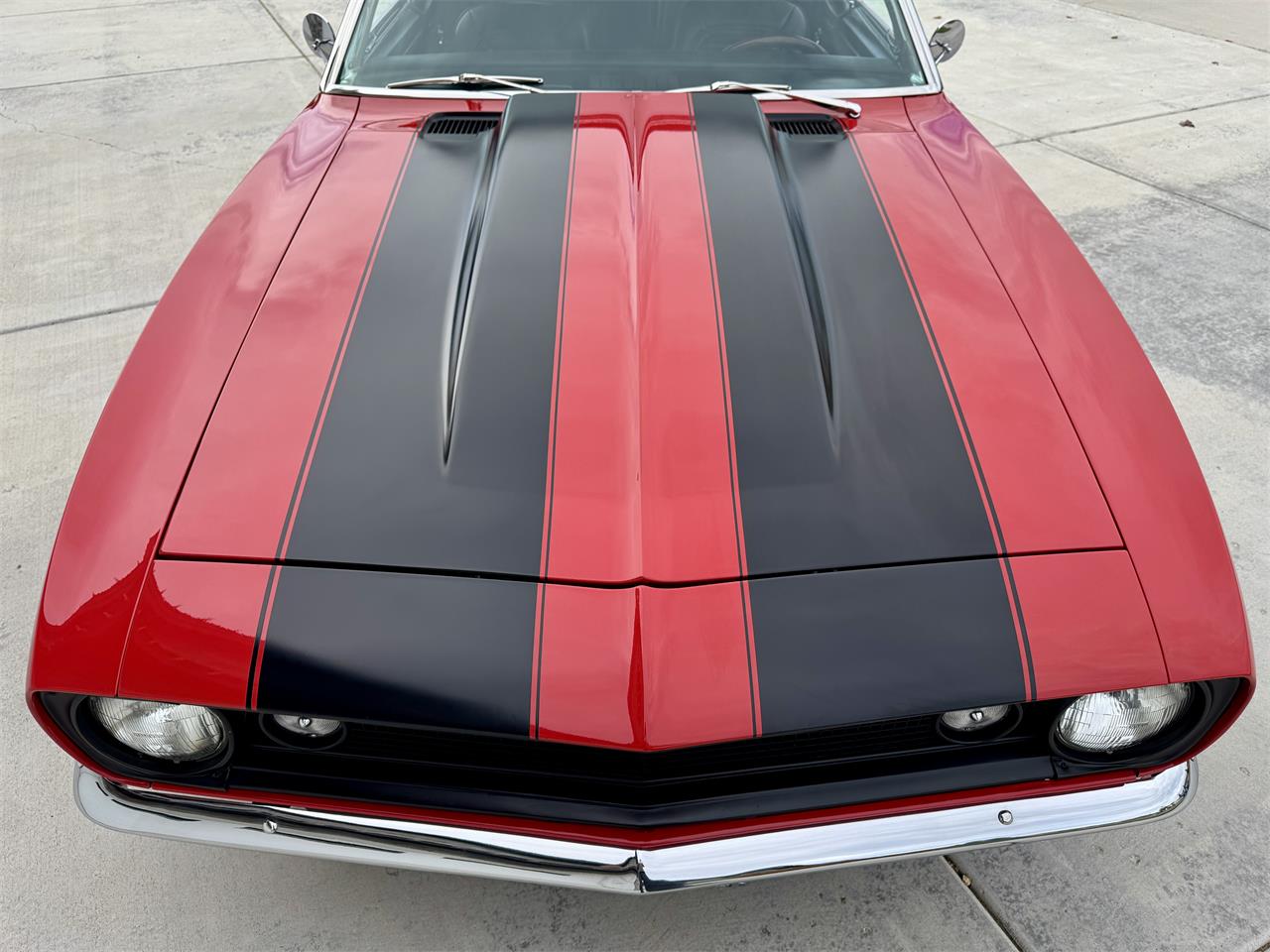 Chevrolet-Camaro-1967-Flame-Red-Black-15