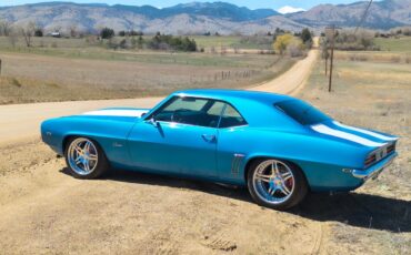 Chevrolet-Camaro-1969-Blue-Black-1