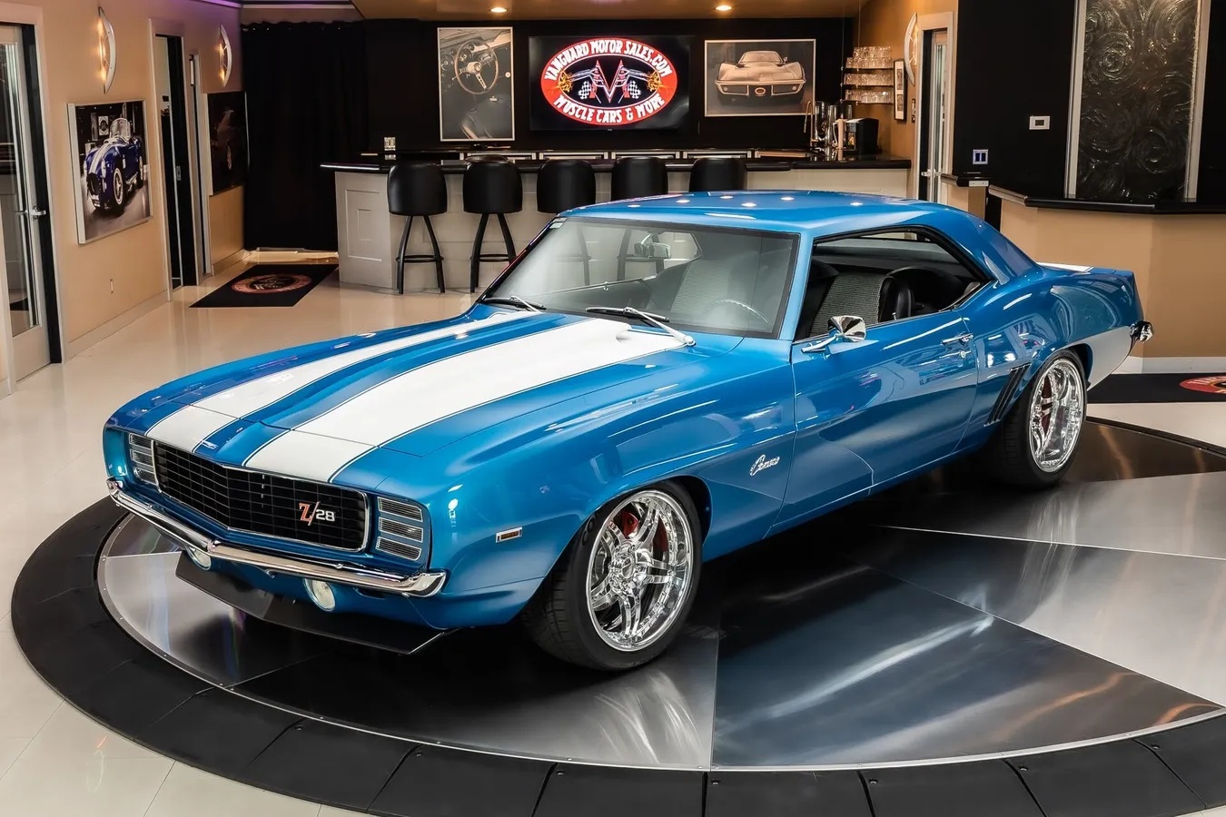 Chevrolet-Camaro-1969-Blue-Black-16