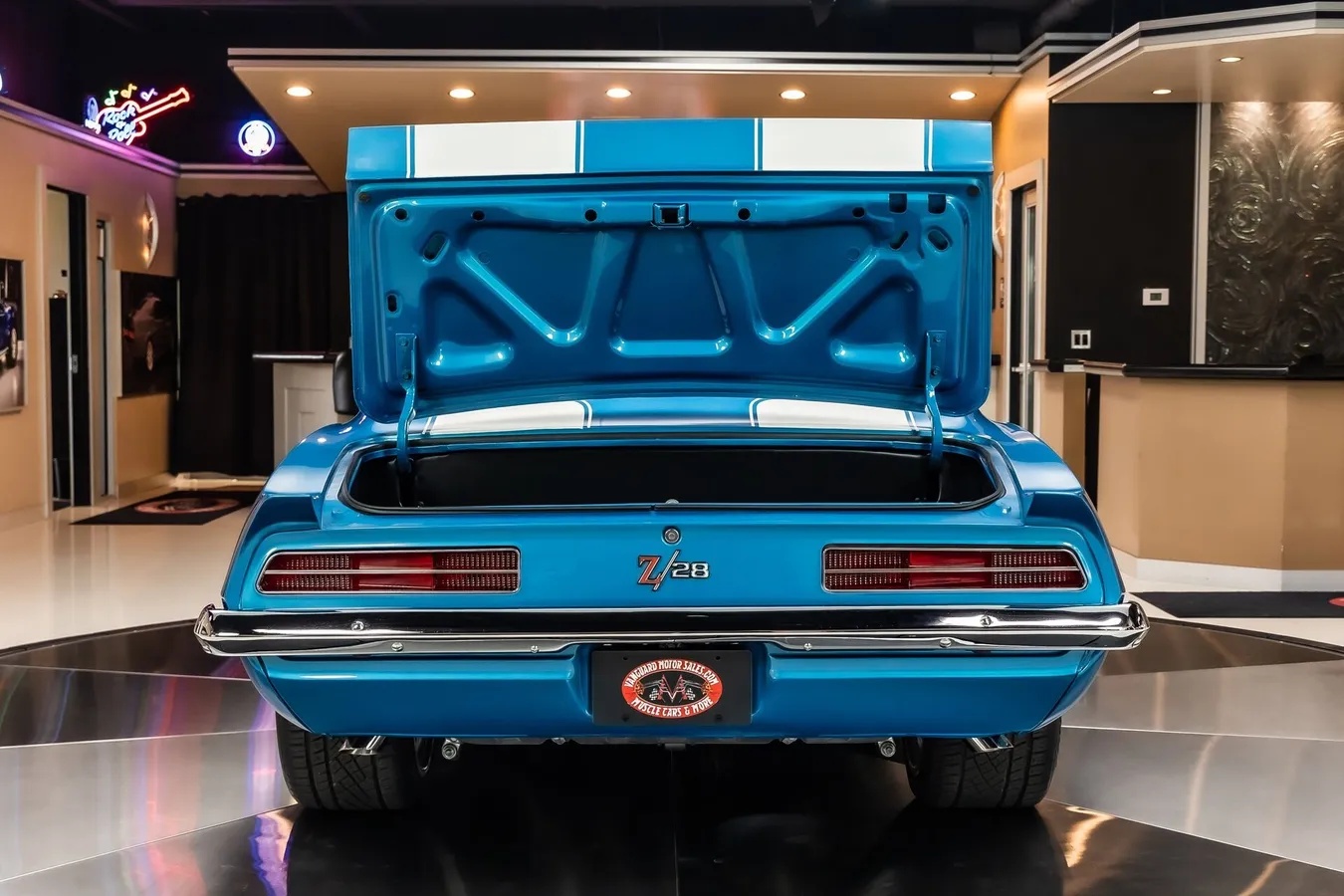 Chevrolet-Camaro-1969-Blue-Black-4