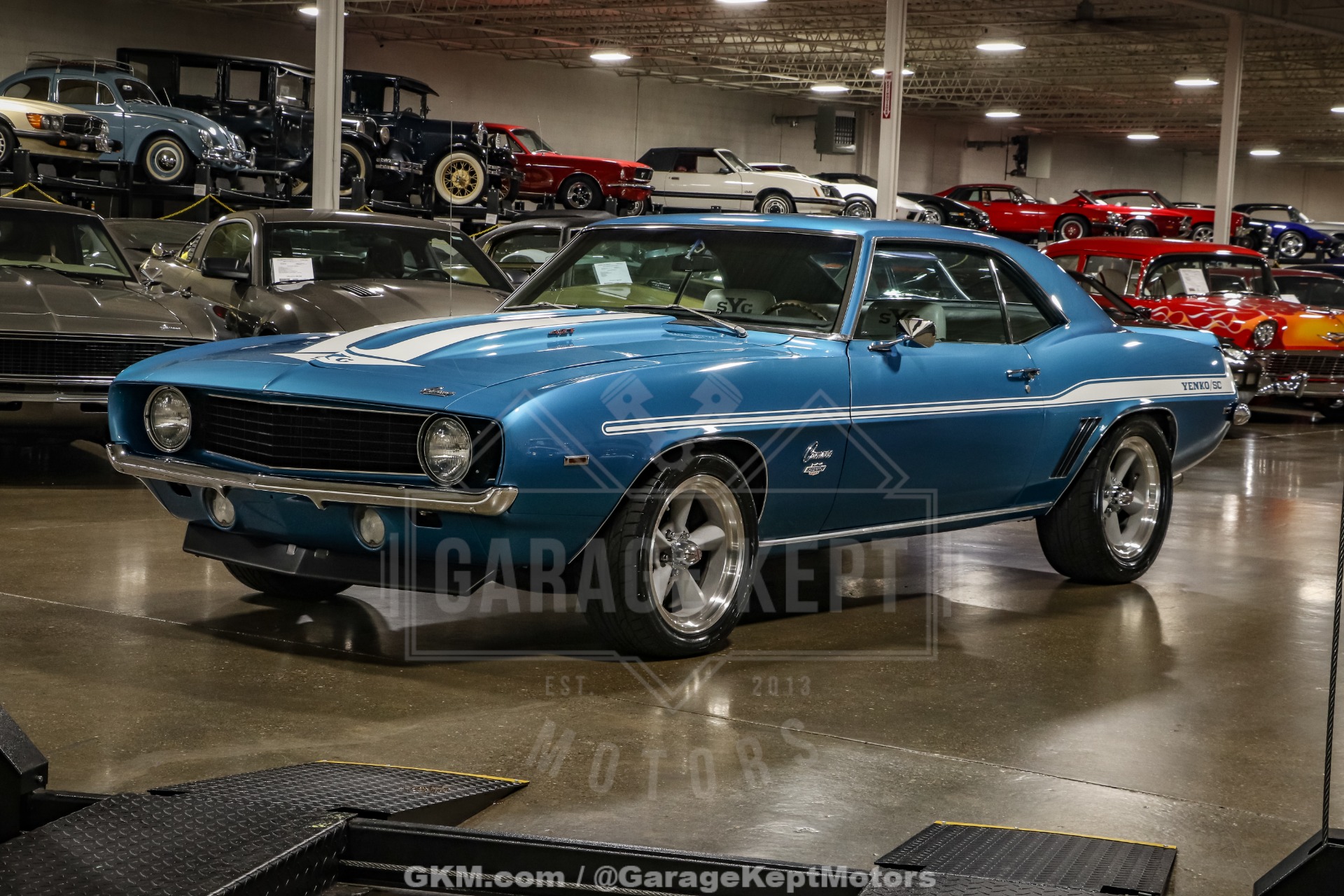 Chevrolet-Camaro-1969-Blue-White-10