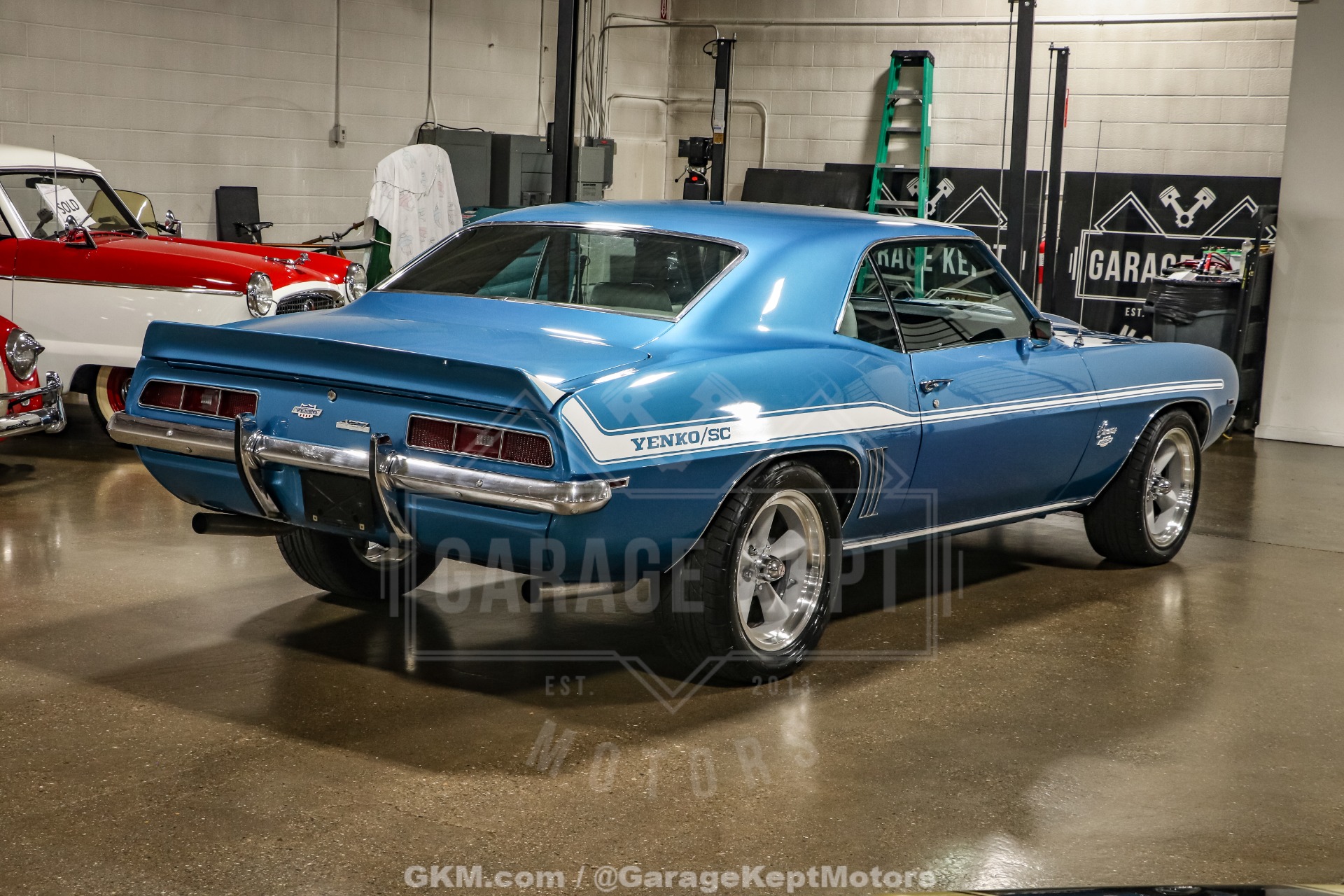 Chevrolet-Camaro-1969-Blue-White-17