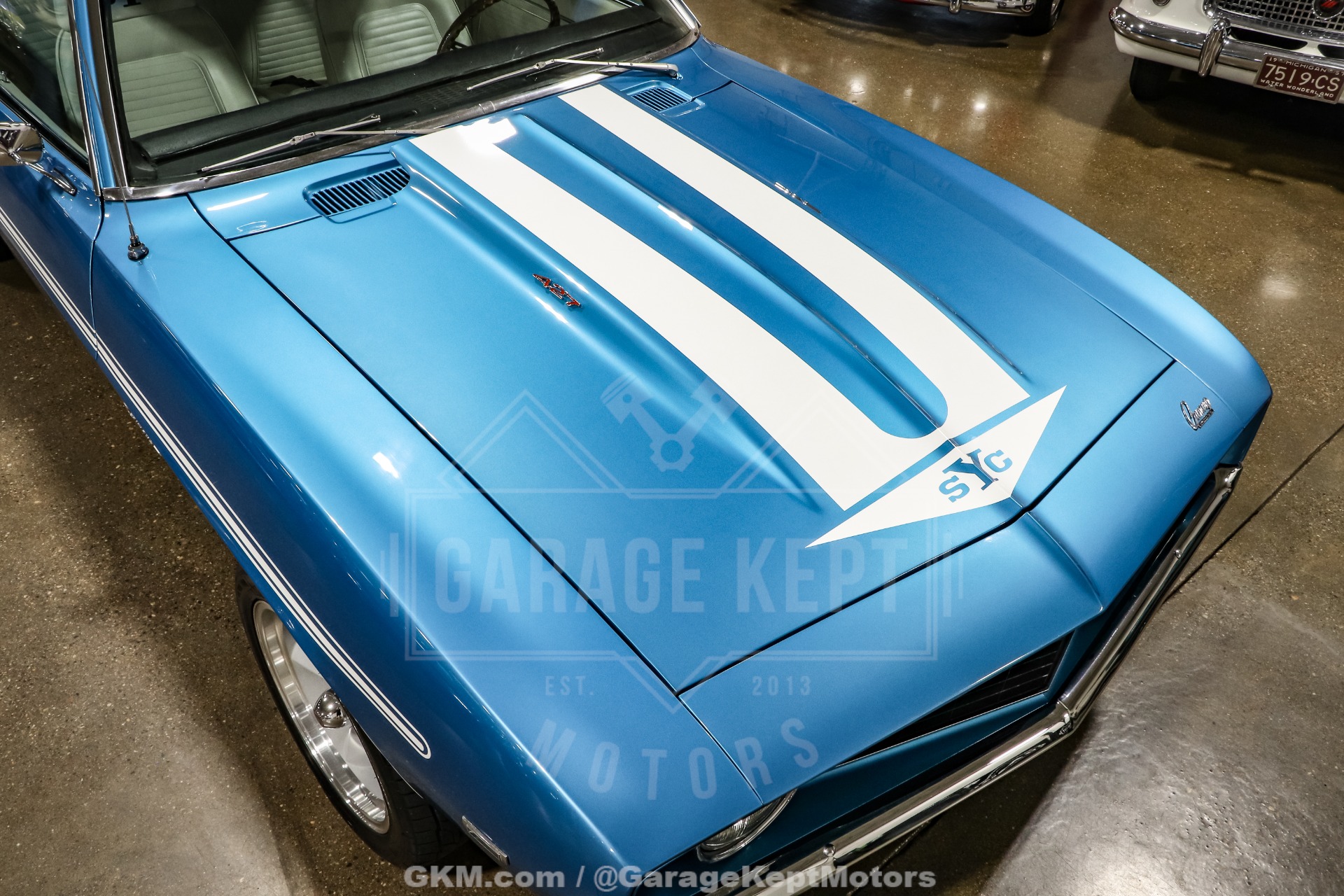 Chevrolet-Camaro-1969-Blue-White-23