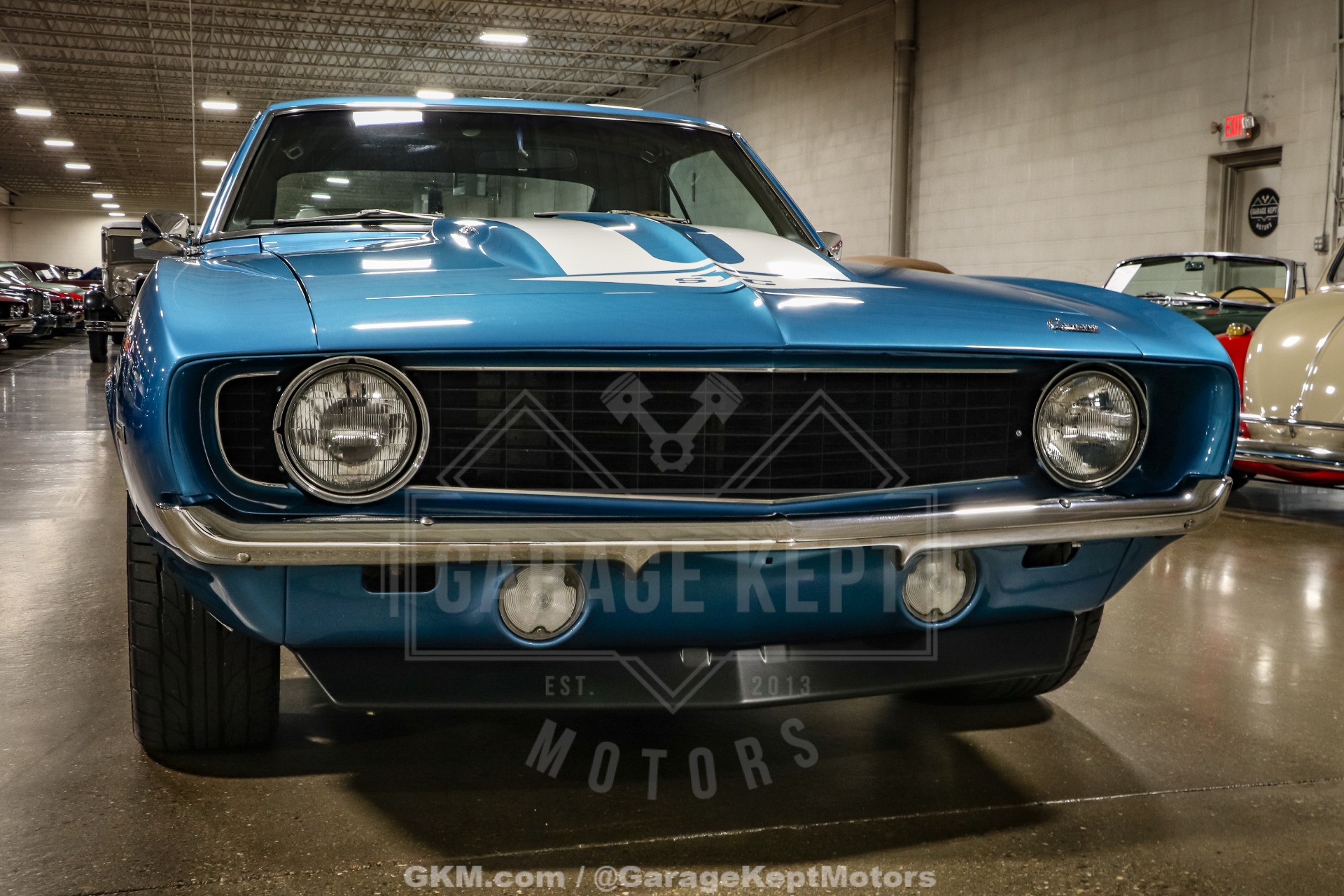 Chevrolet-Camaro-1969-Blue-White-26