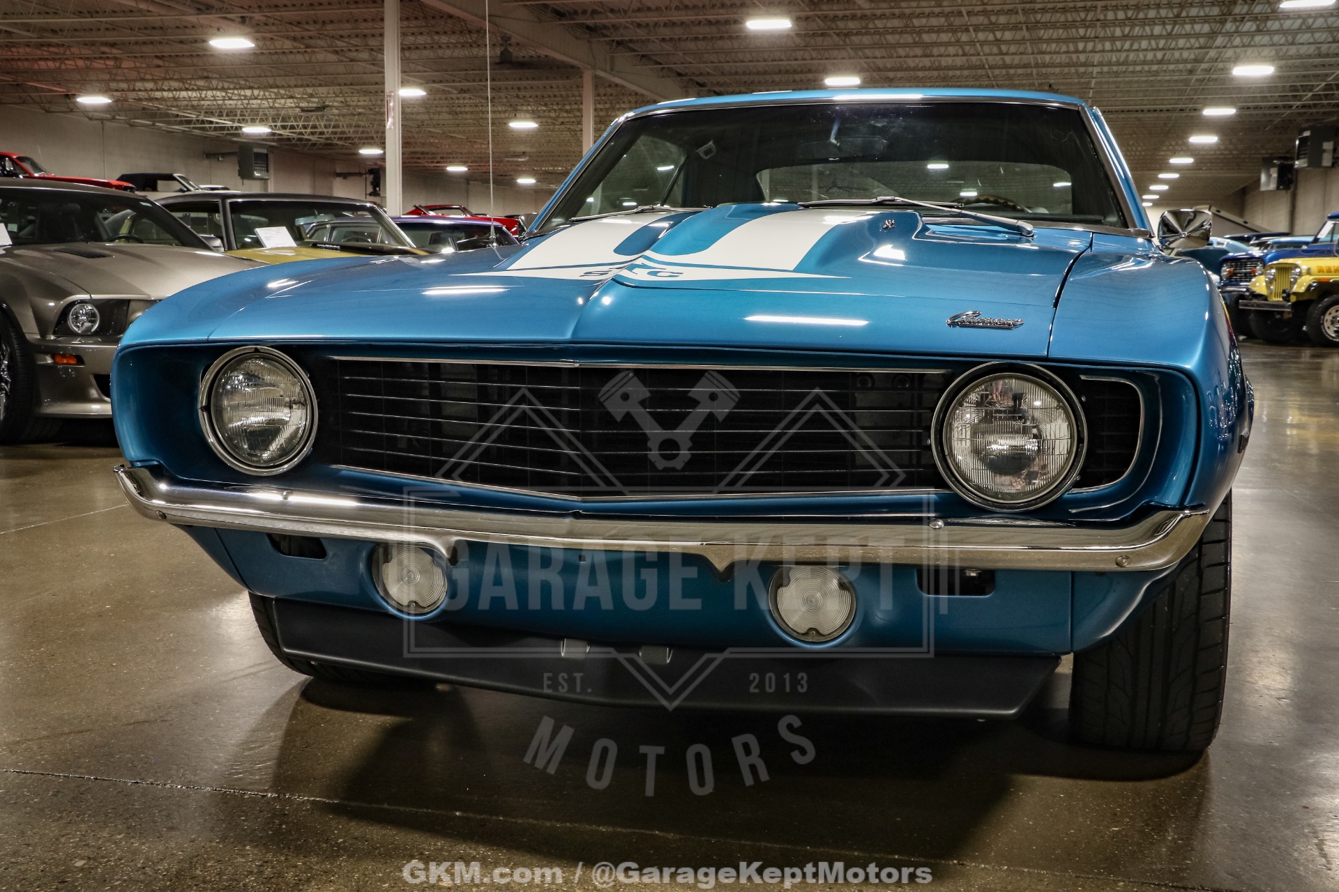 Chevrolet-Camaro-1969-Blue-White-27