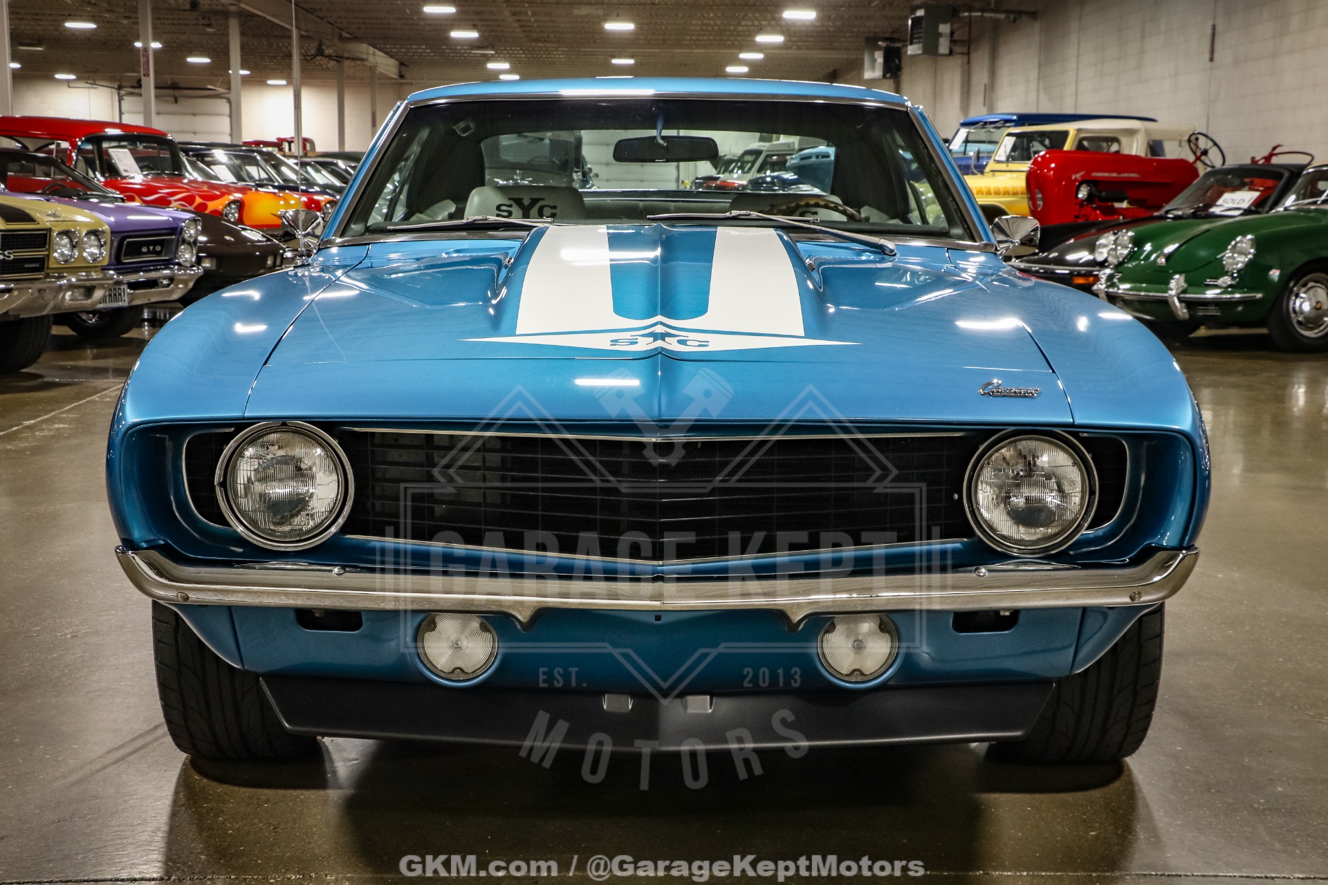 Chevrolet-Camaro-1969-Blue-White-28