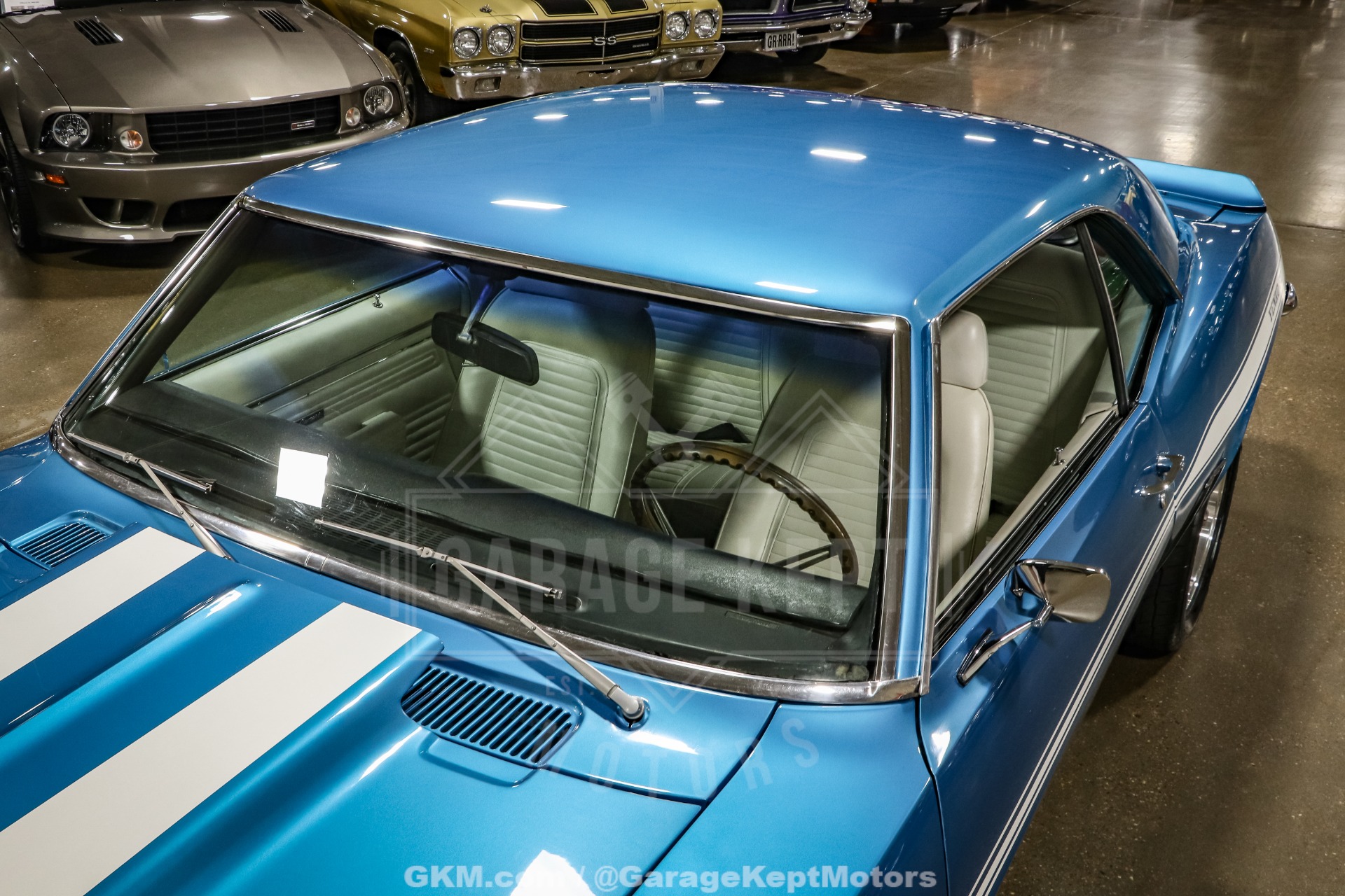 Chevrolet-Camaro-1969-Blue-White-33