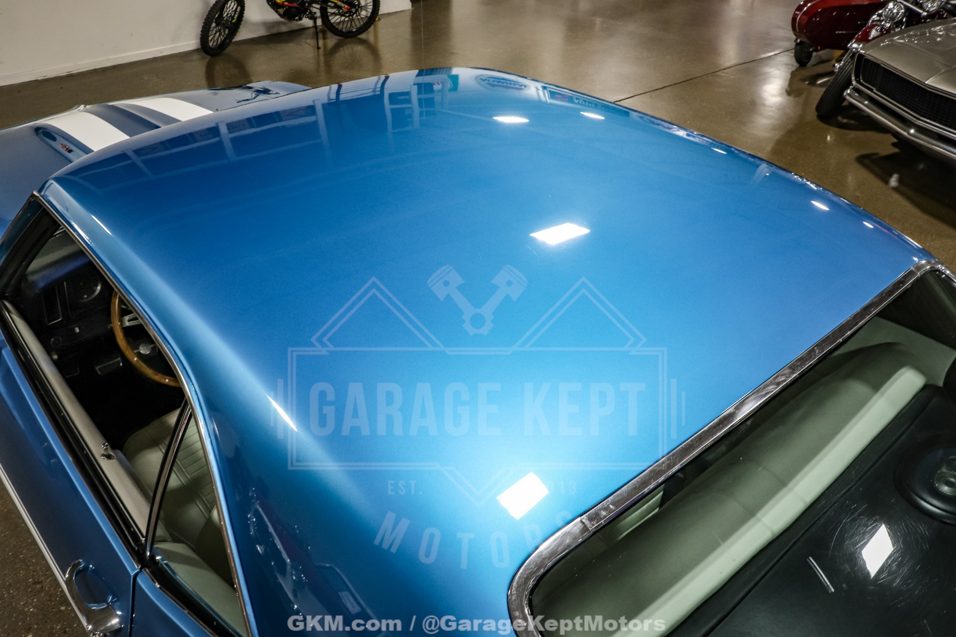 Chevrolet-Camaro-1969-Blue-White-40