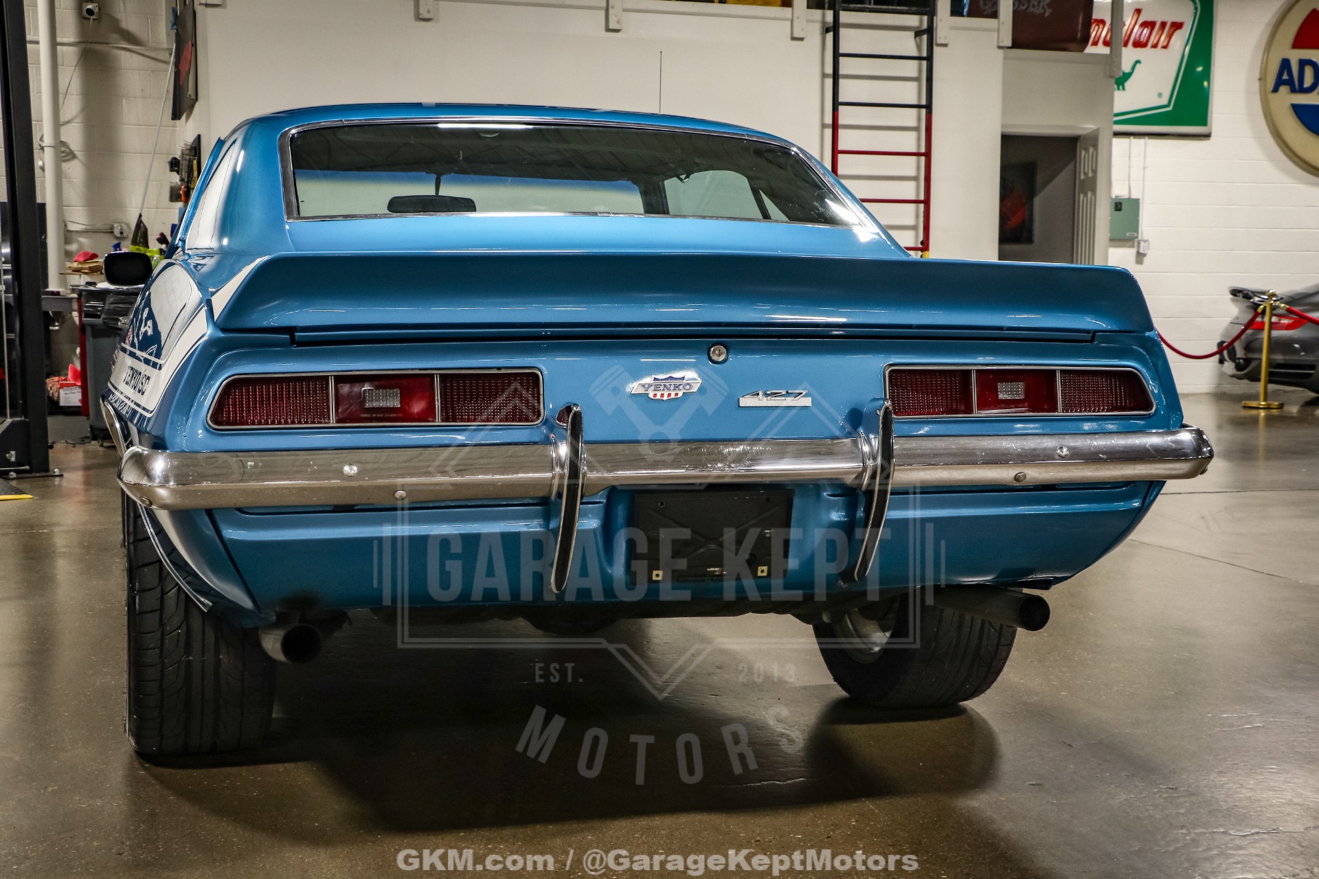 Chevrolet-Camaro-1969-Blue-White-42