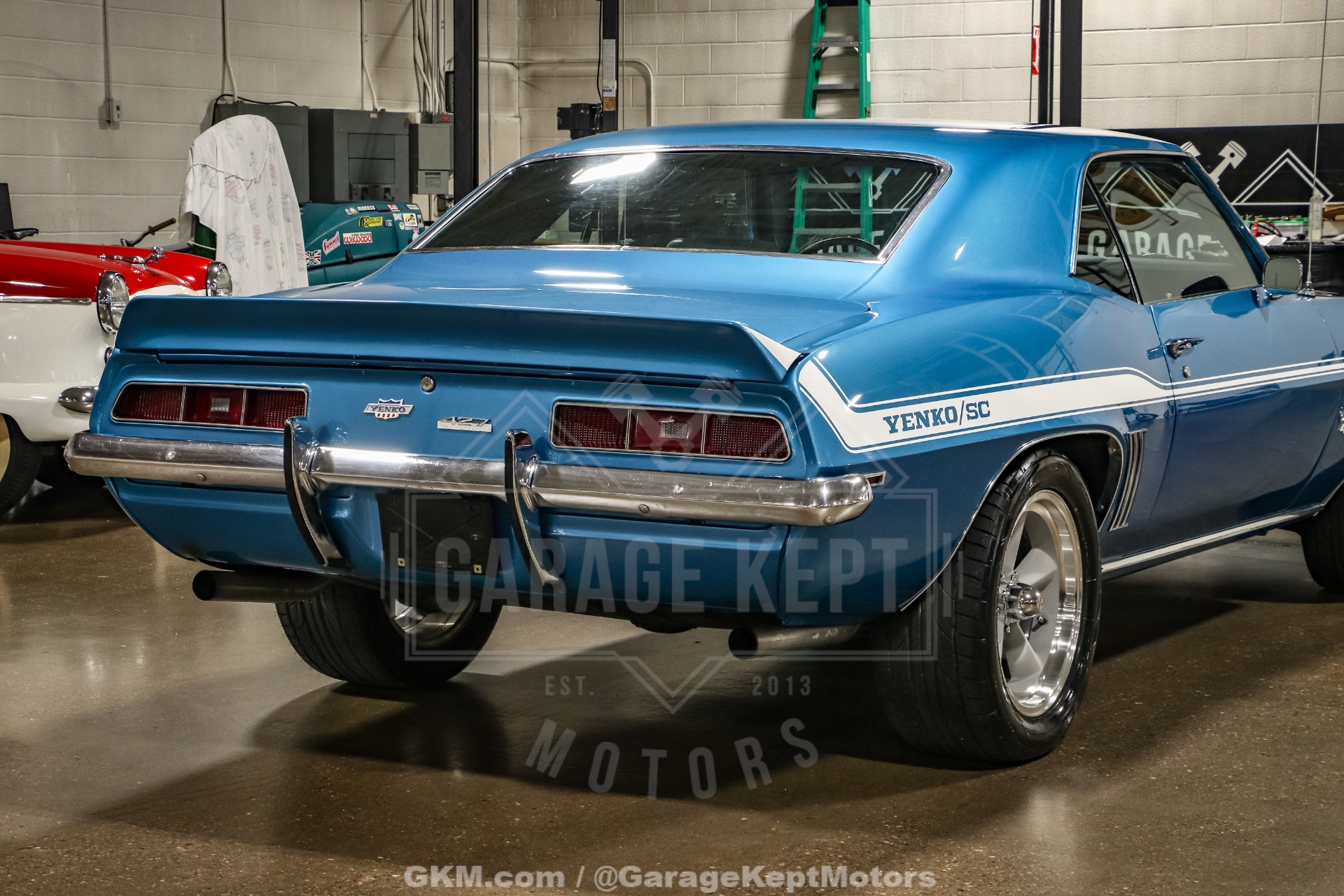 Chevrolet-Camaro-1969-Blue-White-47