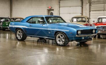 Chevrolet-Camaro-1969-Blue-White-49