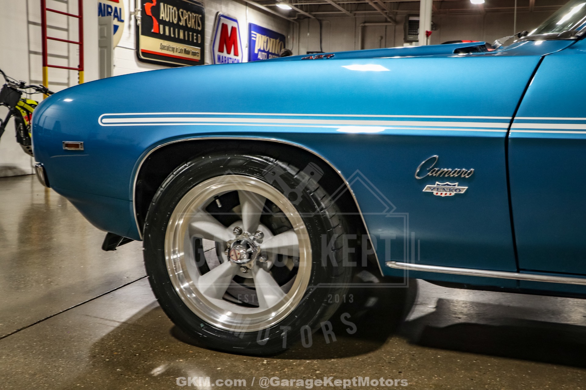 Chevrolet-Camaro-1969-Blue-White-7